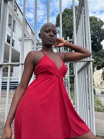 Vestido Lenço Margem