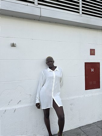 Chemisier Off White Búzios