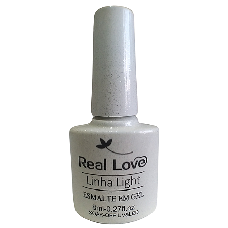 ESMALTE EM GEL FRANCESINHA REAL LOVE BRILHO DE PRATA 05