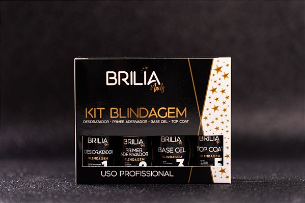 KIT BLINDAGEM BRILIA NAILS
