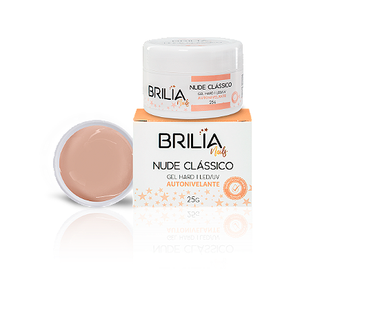GEL NUDE CLÁSSICO AUTONIVELANTE 25G BRILIA NAILS