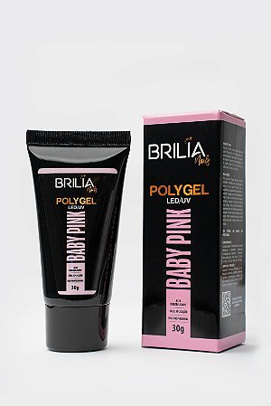 POLYGEL BABY PINK 30G BRILIA NAILS