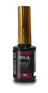 Esmalte em Gel Vinho 10G Brilia Nails