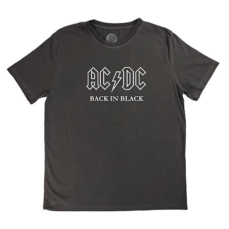Camiseta AC/DC Back In Black Estonada