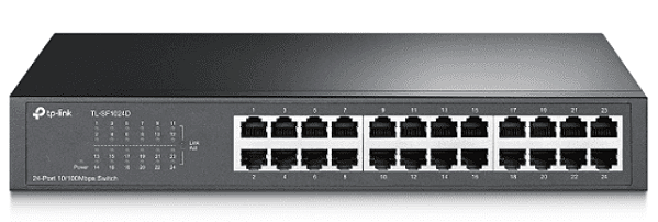 Switch 24p 10/100 - Marca TPLINK - Modelo TL-SF1024D