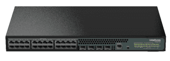 Switch 24P POE - Marca Intelbras - Modelo S2328G-PA