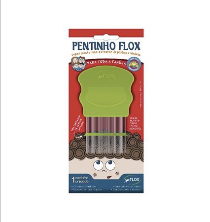 Pente Fino remove piolhos e lêndeas