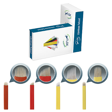 3 - Lâmina Tebori TRIDIMENCIONAL cx.c/10