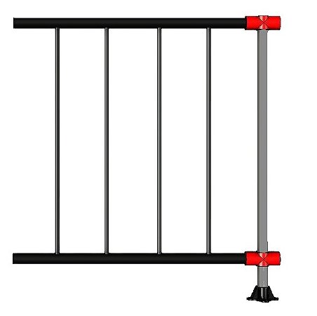 CERCA MODULO 180  HASA - ECO em ALUMÍNIO