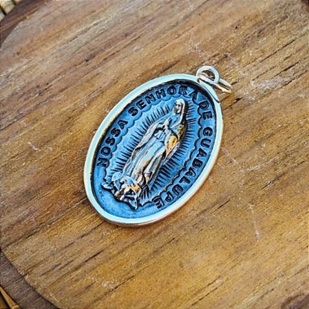 Pingente Nossa Senhora de Guadalupe exclusivo Sacra Joias