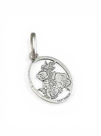Pingente São Jorge Mini Prata 925