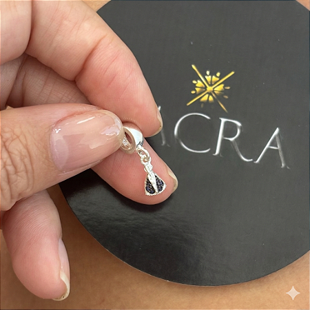 Berloque Nossa Senhora Aparecida Mini Prata 925