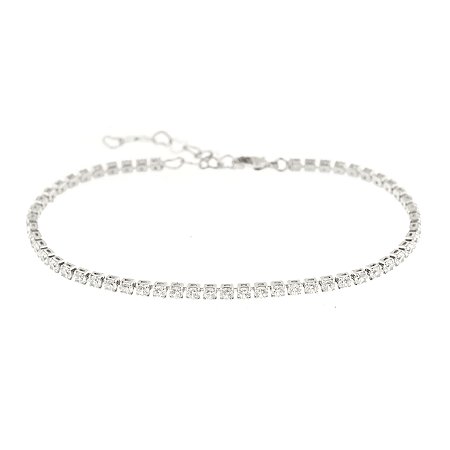 Pulseira Riviera Banho de Prata diversos tamanhos
