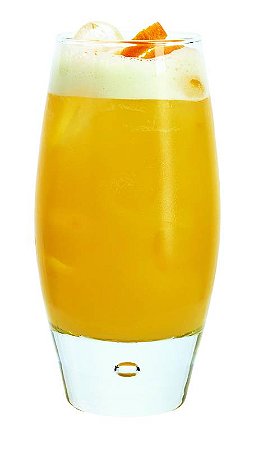 JOGO 6 COPOS VIDRO LONGDRINK - 142,5 H X 56 / 73 DIAM MM - 340 ML - LINHA ODEO