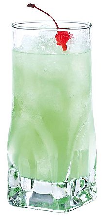 JOGO 6 COPOS VIDRO COOLER  - 160 H X 73 / 83,5 DIAM MM - 470 ML - LINHA QUARTZ