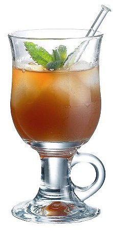 JOGO 6 TAÇAS VIDRO CAFÉ / COQUETEL  - 142 H X 74 / 74 DIAM MM - 240 ML - LINHA MAZAGRAN