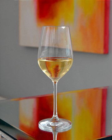 JOGO 6 TAÇAS CRISTAL SCHOTT ZWIESEL VINHO BRANCO - 203 H X 73 DIAM MM - 279 ML - LINHA VINA