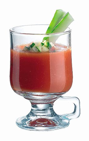 JOGO 6 TAÇAS VIDRO CAFÉ / COQUETEL  - 90 H X 57 / 59 DIAM MM - 120  ML - LINHA PUNCH