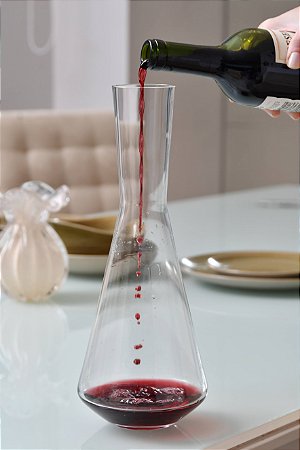 DECANTADOR PURE - 323 H X 127 DIAM MM - 750 ML - LINHA PURE
