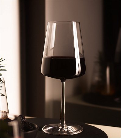 JOGO 6 TAÇAS CRISTAL VINHO TINTO / ÁGUA - 226 H X 93 DIAM MM - 520 ML - LINHA POWER