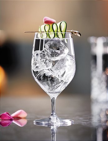 JOGO 6 TAÇAS CRISTAL ÁGUA - 171,5 H X 85,5 DIAM - 450 ML - LINHA ULTRA