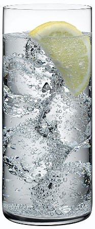 JOGO 4 COPOS CRISTAL LONGDRINK - 141 H X 62 DIAM MM - 350 ML - NUDE FINESSE