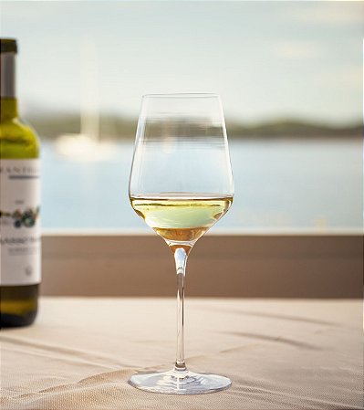 JOGO 6 TAÇAS  CRISTAL VINHO BRANCO - 225 H X 82 DIAM MM - 410 ML - LINHA STARLIGHT