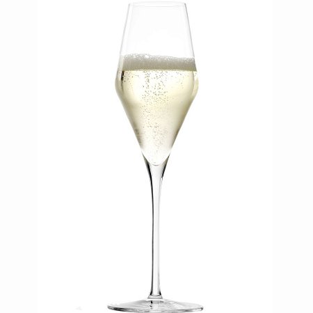 JOGO 6 TAÇAS CRISTAL CHAMPAGNE / ESPUMANTE  - 260 H X 82,5 DIAM MM - 290 ML - LINHA QUATROPHIL