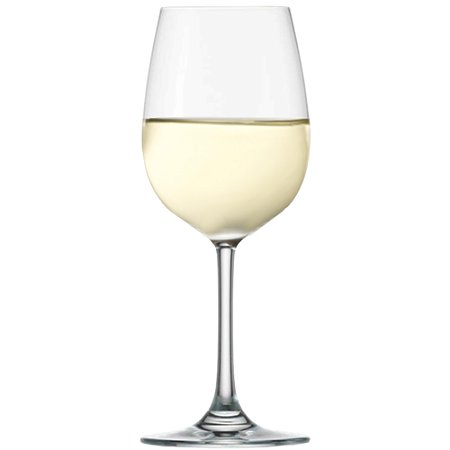 JOGO 6 TAÇAS CRISTAL - 290 ML -VINHO BRANCO - 190 H X 75 DIAM MM - 290 ML - LINHA WEINLAND