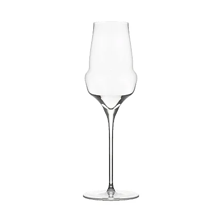 JOGO C/ 6 TAÇAS CRISTAL CHAMPAGNE / ESPUMANTE - 255 H X 77 DIAM MM - 340 ML - LINHA COCCON