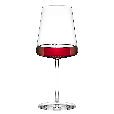 JOGO 6 TAÇAS CRISTAL VINHO TINTO BORDEAUX - 242 H X 70,8 DIAM MM - 648 ML - LINHA POWER
