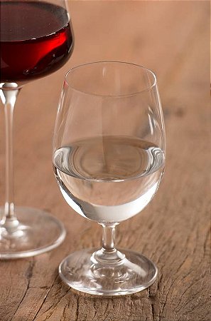 JOGO 6 TAÇAS CRISTAL ÁGUA - 158 H X 85 DIAM MM - 450 ML - LINHA BAR ÁGUA