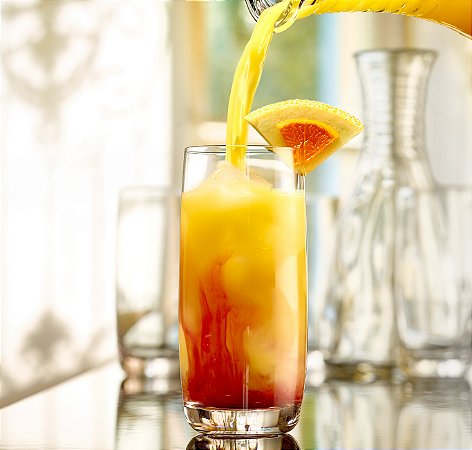 JOGO 6 COPOS CRISTAL LONGDRINK - 124 H X 66 DIAM MM - 315 ML - LINHA WEINLAND