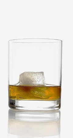 JOGO 6 COPOS CRISTAL WHISKY / ROCKS - 94 H X 80 DIAM MM - 320 ML - LINHA NEW YORK