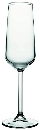 JOGO 6 TAÇAS VIDRO CHAMPAGNE 226 H X 70 DIAM MM – 195 ML - LINHA ALLEGRA