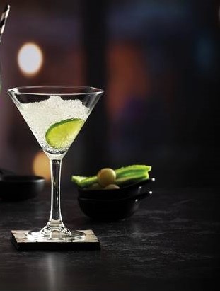 JOGO 6 TAÇAS VIDRO TEMPERADO MARTINI 178 H X 116 DIAM MM - 275 ML - LINHA IMPERIAL PLUS