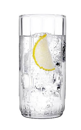 JOGO 6 COPOS VIDRO LONGDRINK 135 H X 62.5 DIAM MM - 310 ML - LINHA LÉIA
