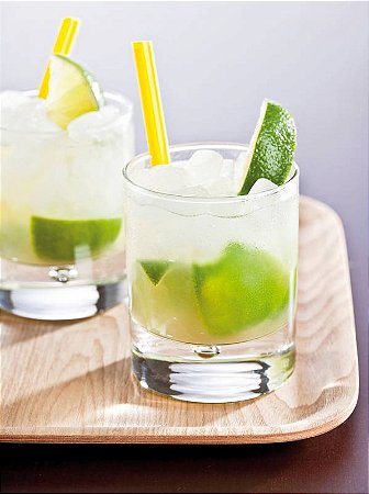 JOGO 6 COPOS VIDRO SUCO - 85 H X 69,5 / 69,5 DIAM MM - 210 ML - LINHA DISCO