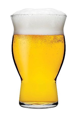 JOGO 6 COPOS VIDRO TEMPERADO E EMPILHAVEL CERVEJA 155 H X 96.5 DIAM MM - 592 ML - LINHA REVIVAL