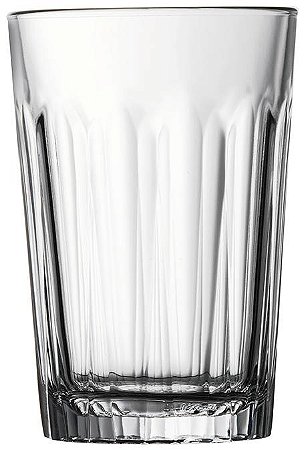 JOGO 6 COPOS VIDRO TEMPERADO SUCO 100 H X 67.5 DIAM MM- 200 ML - LINHA PALAKS