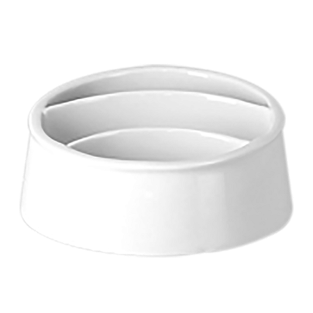PORTA SACHÊ PORCELANA REDONDO COM DIVISÕES 11,3 DIAM CM X 5 CM H - LINHA GIRO