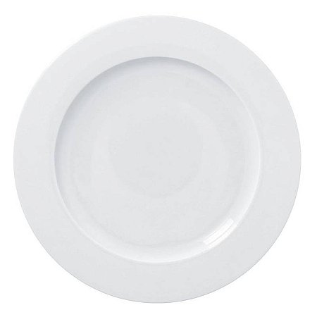 JG/ 4 PRATOS PORCELANA REDONDO DE MESA BRANCO POLARIS  - 27 CM - LINHA ACCESS