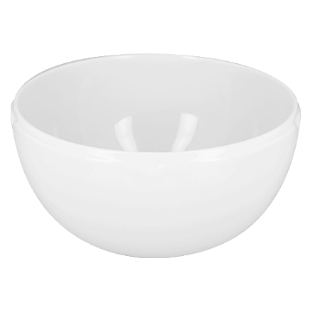 TIGELA / SALADEIRA PORCELANA COM RELEVO - 14 DIAM X 5,5 CM H - 480 ML - LINHA ANNA