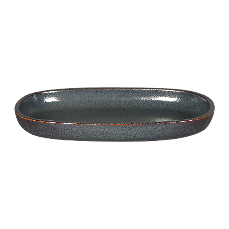 TRAVESSA RAKSTONE OVAL - 23 X 15 X 3,1 H CM - LINHA HOST
