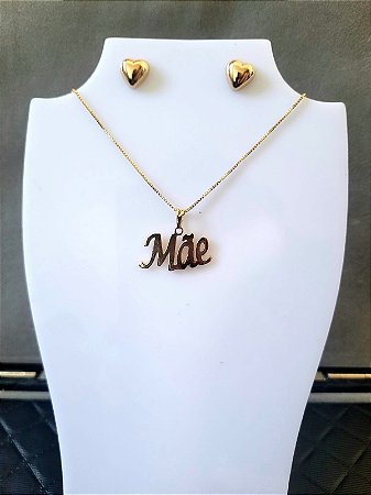 Conjunto Mãe dourado