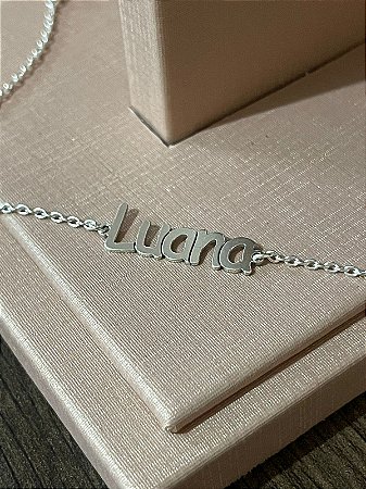 Pulseira personalizada manuscrito