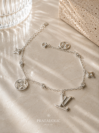 Pulseira inspiração Louis Vuitton