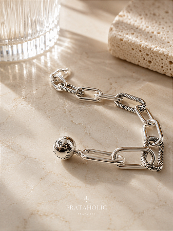 Pulseira elos inspiração Pandora
