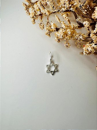 Pingente estrela de Davi mini