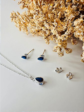 Conjunto gota azul mini